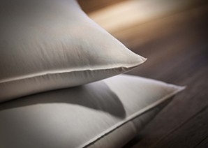 Duck down luxury pillows made in France by Dumas Paris